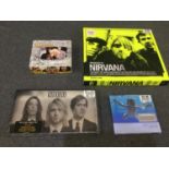New Nirvana box sets and collectable CD box sets - two are sealed. Excellent condition