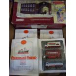 Four EFE Fisherman's Friend model vehicles and Days Gone By model railway [5 items] (1)