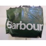 (O) vintage acrylic lining 'BARBOUR" - C40/102cm