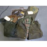 (E) 4 x 'JOHN PARTRIDGE' wax jackets