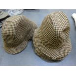 Quantity of 5 vintage wool hats made by 'MR'