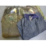 (D) 4 x vintage 'JOHN PARTRIDGE' wax jackets