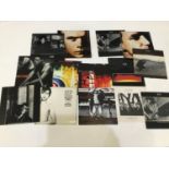 (9) Collection of 'U2' singles - generally EX condition