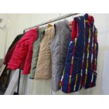 Quantity of 7 jackets and body warmers by Lavenham