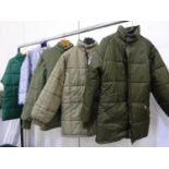 (P4) Quantity of 5 'PUFFA' jackets