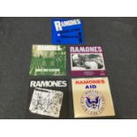 (6) Five 'Ramones' singles - generally EX condition, viewing recomended