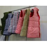 (P5) Quantity of 6 PUFFA body warmers