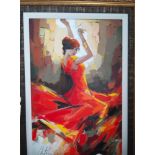 (5) Anatoly Metlan - To her own beat (Framed)