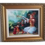 (12) Michael Cheval - Evolution - 349/450 (Framed)