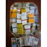 Large collection of tea cards