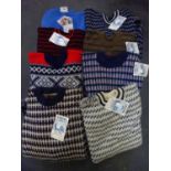 (A) Quantity of 8 vintage 'VIKING' jumpers