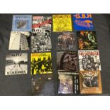 (16) Collection of 'Hard Core Punk' single - generally in EX condition