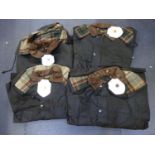 (O) 4 brand new vintage 'JOVIEL' wax jackets
