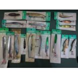 (3) Collection of large ABU fishing lures