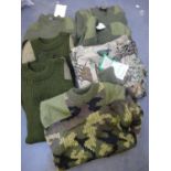(G) Quantity of 7 vintage military style jumpers