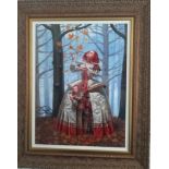 (14) Michael Cheval - Enigma - 103/190 (Framed)