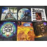 Various Iron Maiden & Motorhead LP's - generally in EX condition
