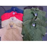 Quantity of 9 vintage 'HUSKY LTD' jackets