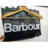 (Q) Vintage independant lining 'BARBOUR' - Large
