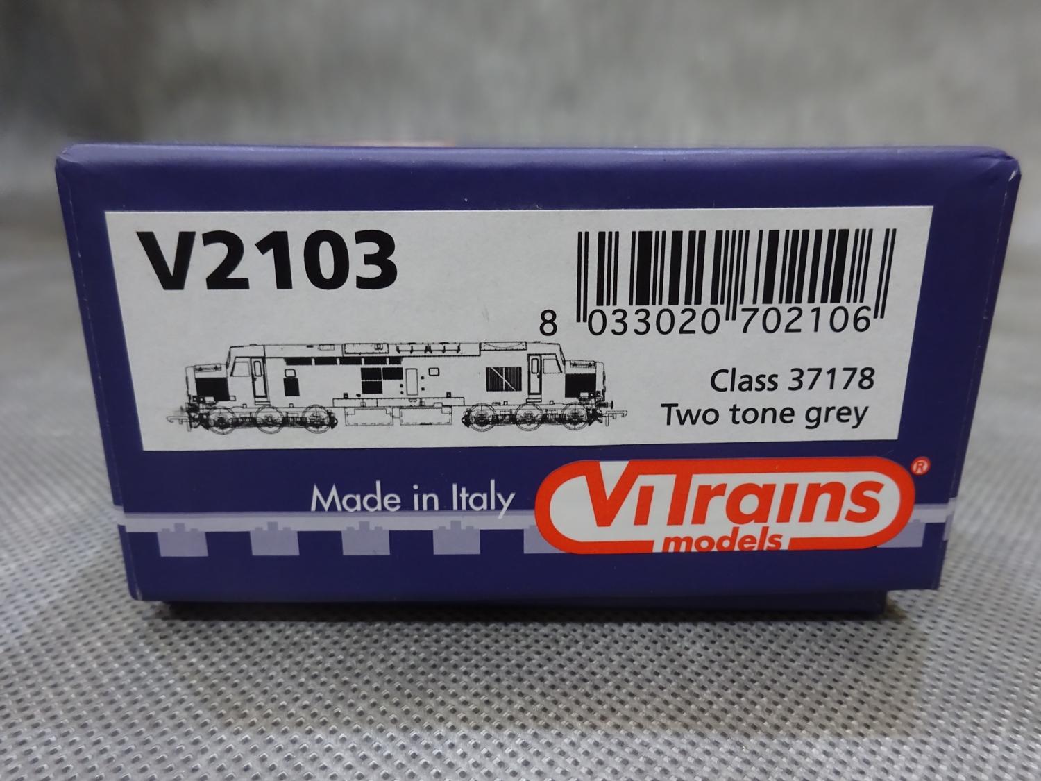 VITRAINS V2103 CLASS 37178 TWO TONE GREY 00 GAUGE - Image 3 of 3