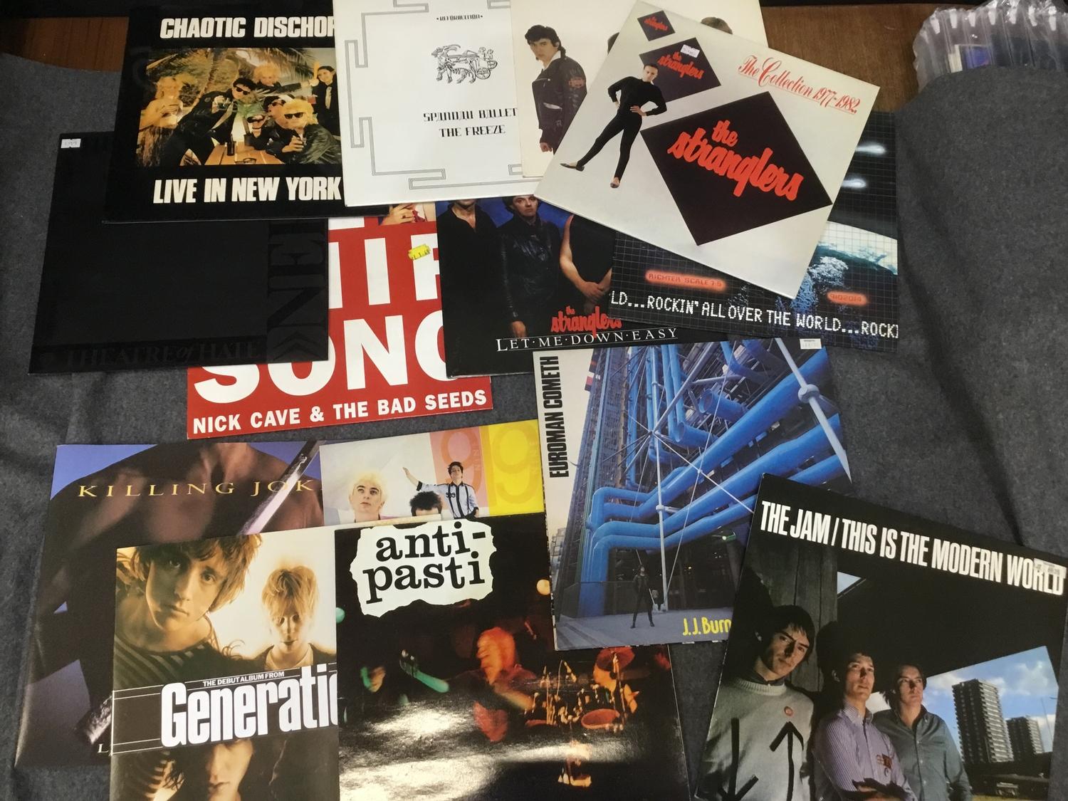 Various Rock, New Wave & Punk LP's - generally in EX condition