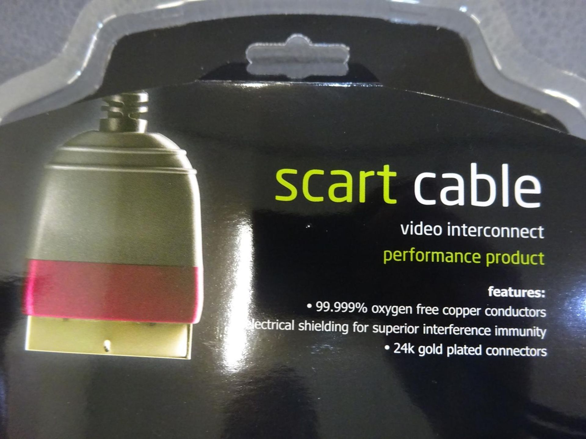 10 Alphason 5m scart cables. New in box. - Image 3 of 3
