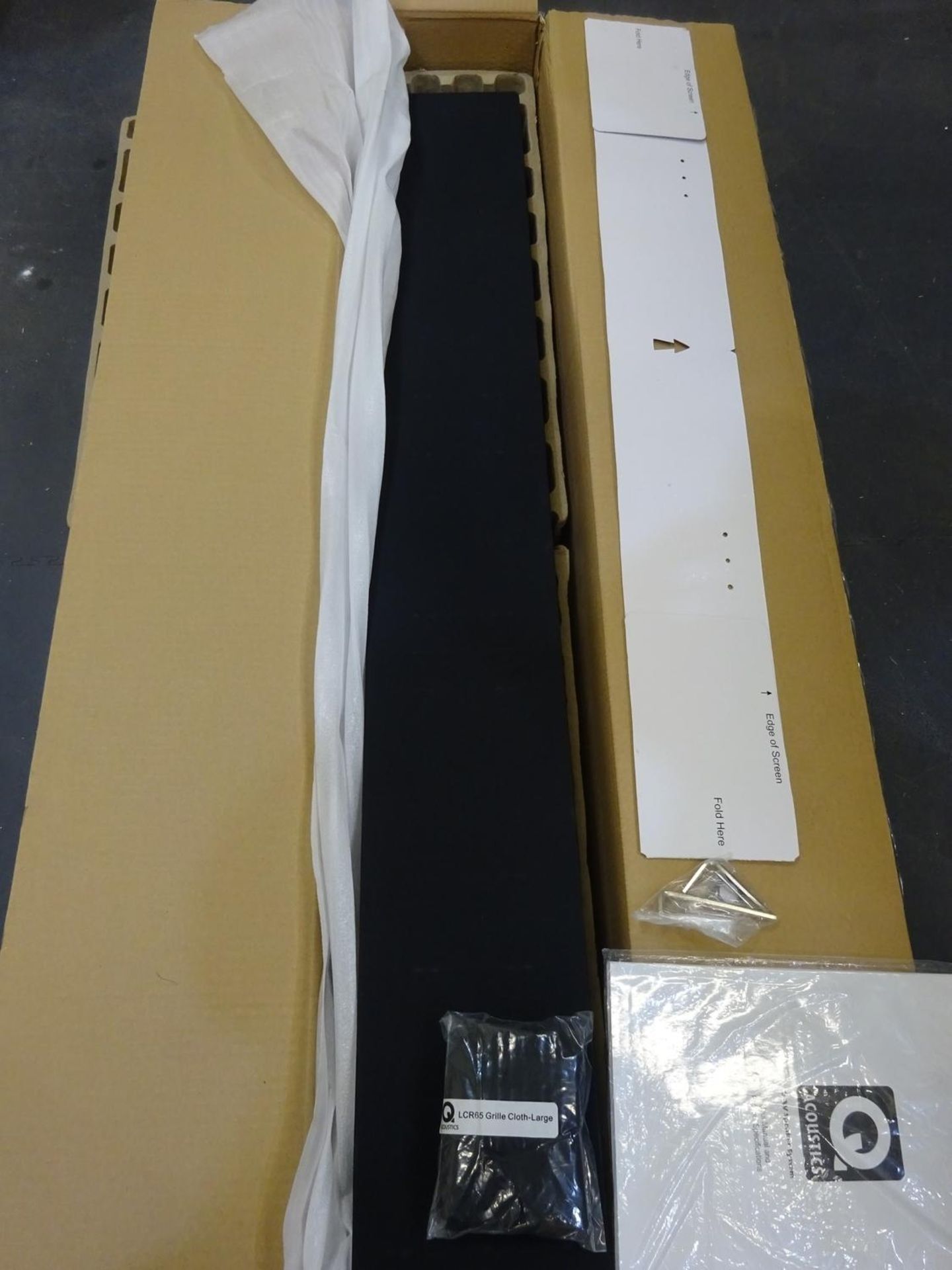 Q Acoustics Q-AV LCR65 TV Soundbar 50"-65". New in box. - Image 2 of 3