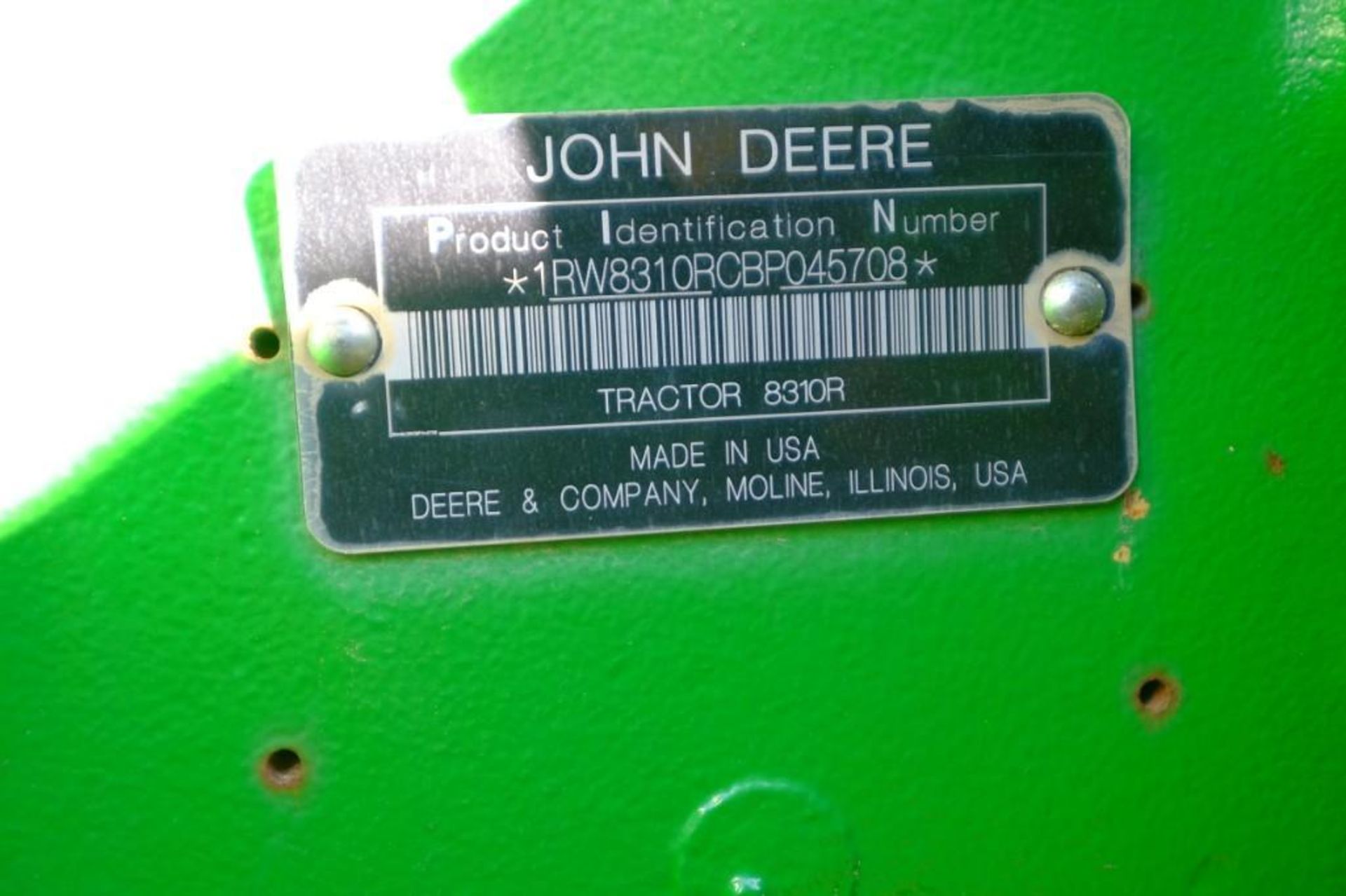 2011 JD 8310R Tractor - Image 16 of 17