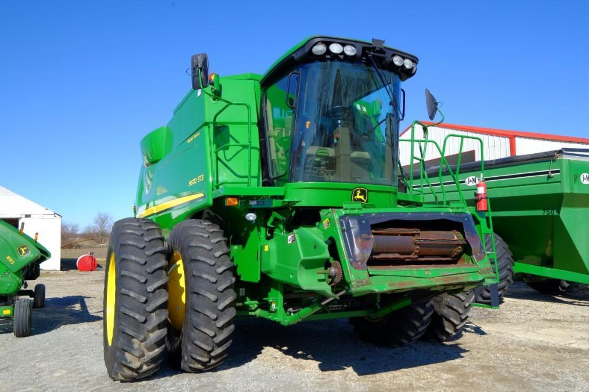 2011 JD 9670 STS Combine - Image 5 of 19