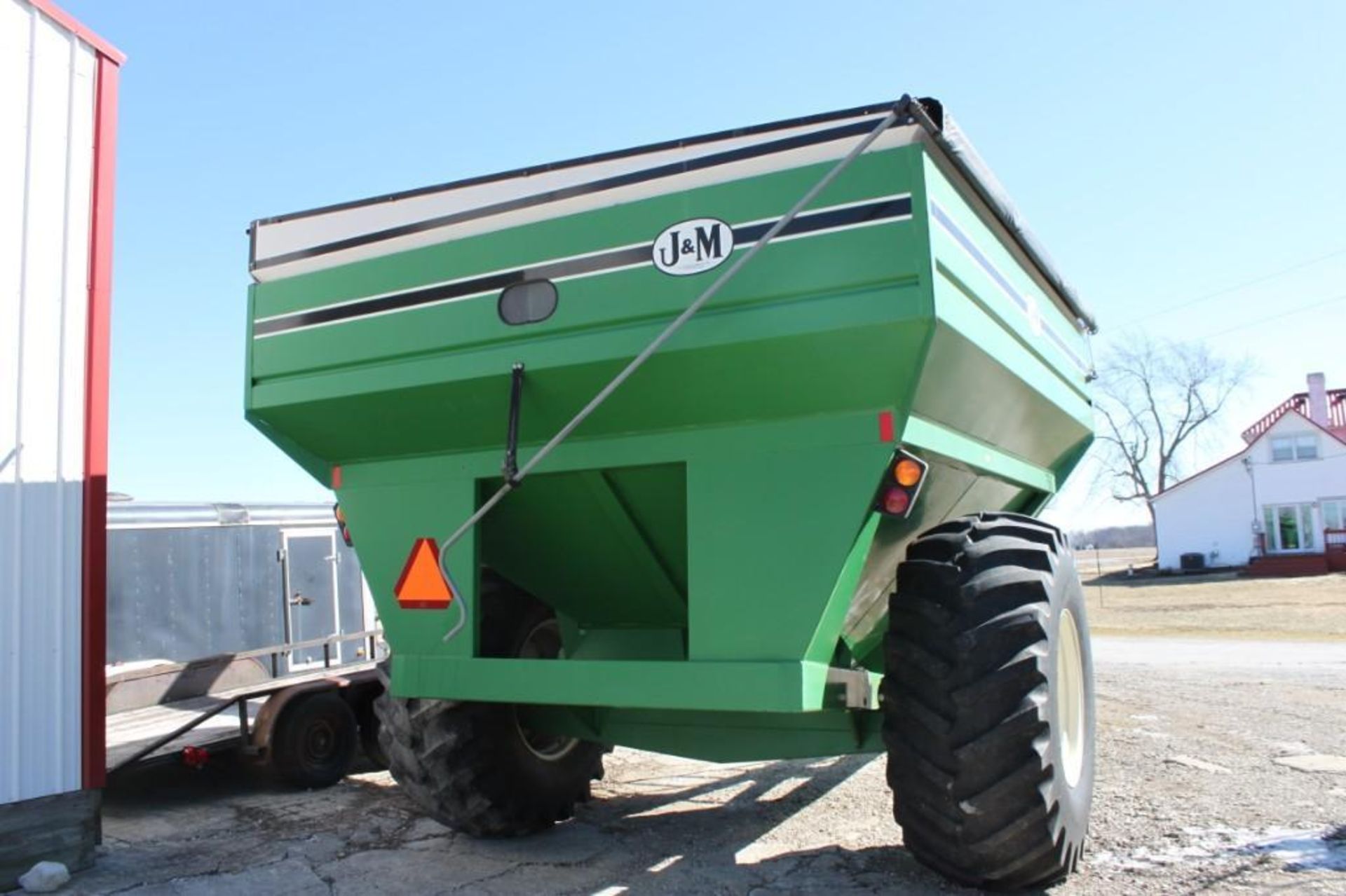 2000 J&M 750-14 Corner Auger Grain Cart - Image 6 of 9