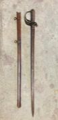 A British 1892 pattern Infantry Officers Sword