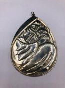 A 1977 Mother with Child by Luther Bookout in Gorham Silver, limited edition.