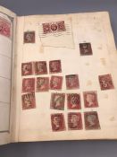 The Lincoln Stamp Album with a wide range of pre decimal stamps from Great Britain and around the