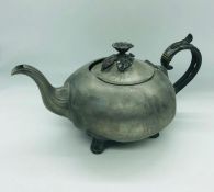 Pewter teapot by James Dixon & Sons of Sheffield