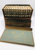 The works of William Makepeace Thackeray by New Century Library in a boxed case.