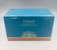 Small sealed box of Lalique items ( edition 1998,1999 & 2000