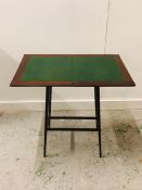 Green Baize Card Table