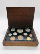 A Boxed set of British Pre Decimal coins