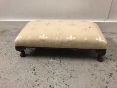 Small upholstered foot stool