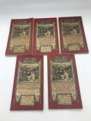 Five Ordnance Survey Maps 1872-1919 SE London, Stow on the Wold, Marlborough, Devizes and Anglesey.