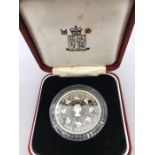 A Great Britain Elizabeth II silver proof Five Pound coin.1993.