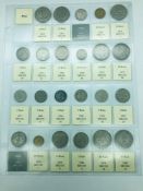 A selection of seventy plus coins from Iran, some silver and from 1904 to include various years,