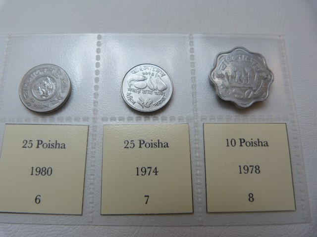 A selection of fourteen coins from Bangladesh from 1974, various denominations. - Image 2 of 14