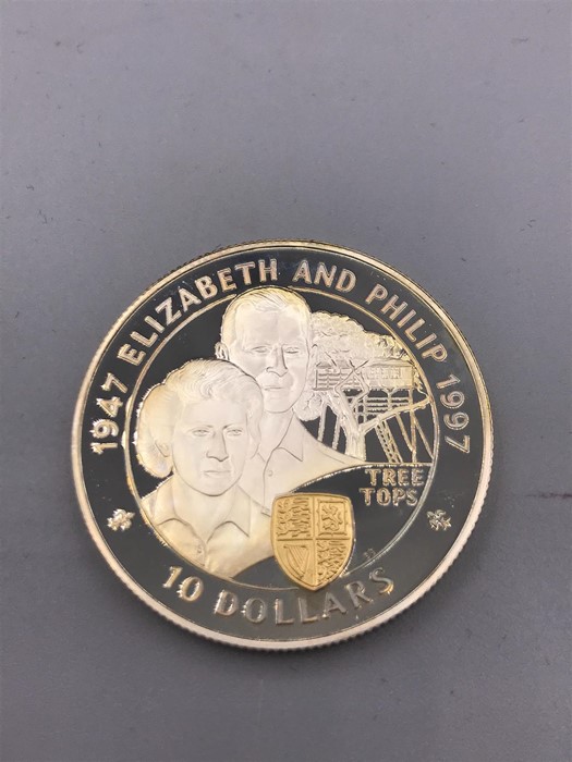 A 1997 10 Dollar Silver Proof Coin for Fiji - Image 2 of 2