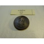 A 16 Skilling 1814 coin from Denmark (VF)