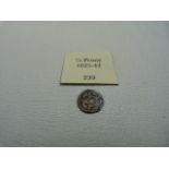 A Great Britain 1625-42 Halfpenny Rose with rose to reverse, silver, AEF. (Spinks 2837)