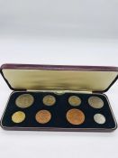 An Elizabeth II Specimen 1966 Boxed coin set