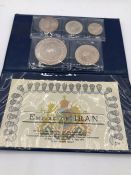 An Empire of Iran 1971 silver coin proof set