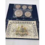 An Empire of Iran 1971 silver coin proof set