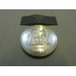 A Cook Islands Ten dollar silver proof coin 28.1g 1978.